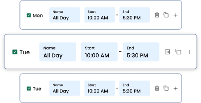Time Slots