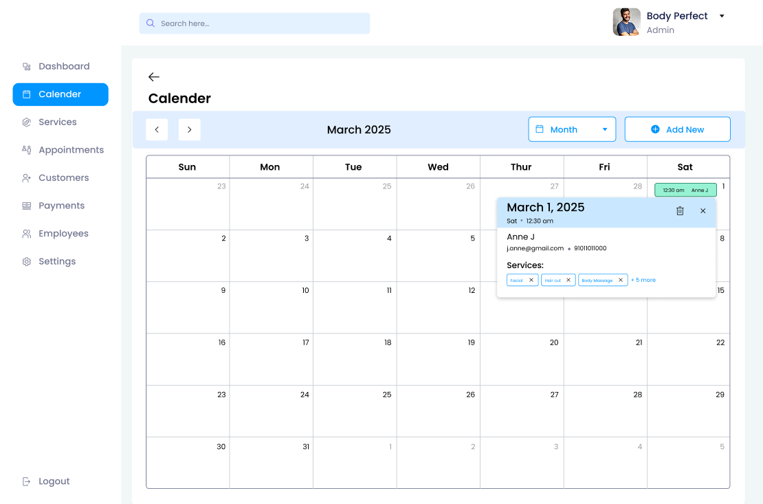 Calendar